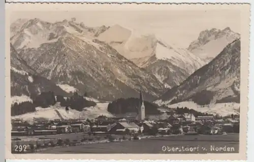 (2008) Foto AK Oberstdorf, Panorama 1932