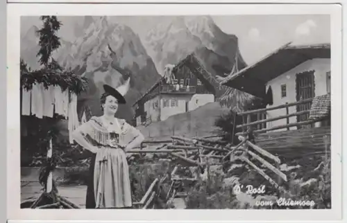 (1998) Foto AK Schauspieler, D' Rosl vom Chiemsee
