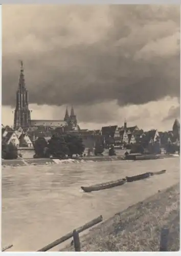 (1975) Foto AK Ulm, Stadtansicht, Münster 1941