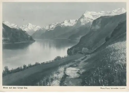 (1945) AK Urnersee, Vierwaldstättersee 1938