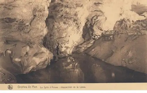 (1878) AK Han-sur-Lesse, Grottes de Han, Schaugrotte, vor 1945