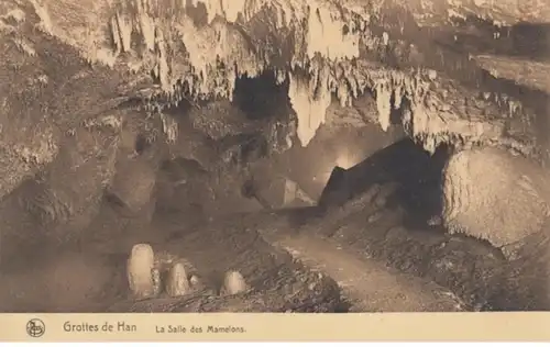 (1871) AK Han-sur-Lesse, Grottes de Han, Schaugrotte, vor 1945