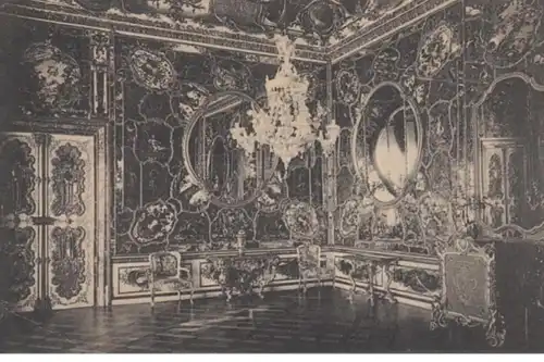 (1862) AK Würzburg, Schloss, Spiegelzimmer 1911