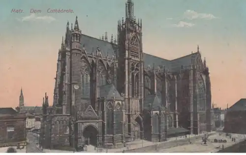 (1844) AK Metz, Lothringen, Kathedrale, vor 1945