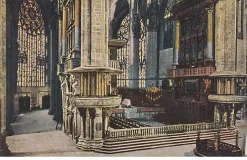 (1805) AK Mailand, Milano, Kathedrale, Inneres, vor 1945
