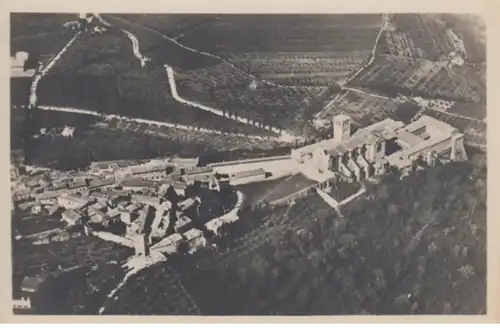(1781) Foto AK Assisi, Panorama, Luftbild