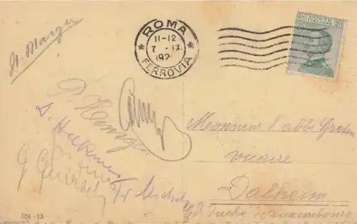 (1774) AK Rom, Roma, Trevibrunnen 1925