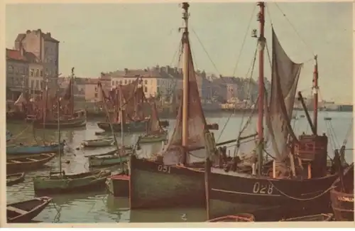 (1687) AK Schiffe, Fischerboote, Belgien 1959