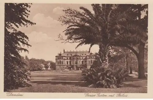 (1615) AK Dresden, Großer Garten, Palais 1926