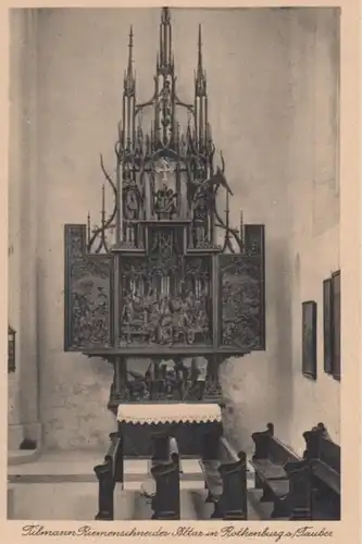 (1511) AK Rothenburg ob der Tauber, Riemenschneider Altar, St. Jakob