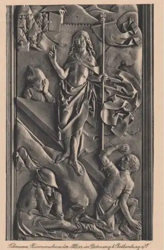 (1509) AK Detwang, Kirche St. Peter u. Paul, Riemenschneider Altar