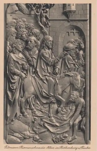 (1507) AK Rothenburg ob der Tauber, Riemenschneider Altar, St. Jakob