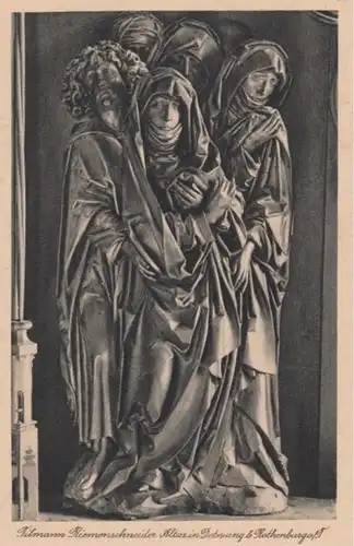 (1498) AK Detwang, Kirche St. Peter u. Paul, Riemenschneider Altar