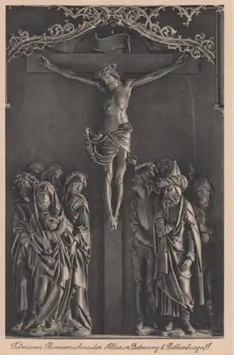 (1494) AK Detwang, Kirche St. Peter u. Paul, Riemenschneider Altar