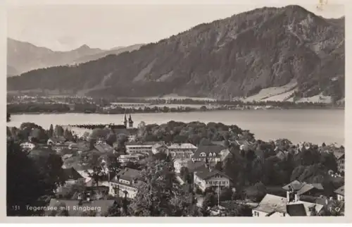 (1476) AK Tegernsee, Panorama, Ringberg 1935