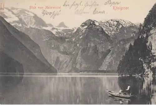 (1473) AK Königssee, Schönau 1906