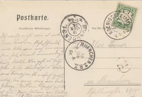 (1473) AK Königssee, Schönau 1906