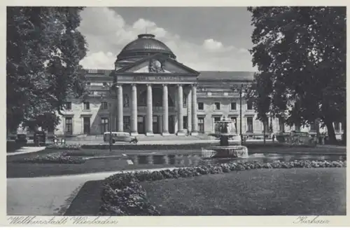 (1465) AK Wiesbaden, Kurhaus, vor 1945