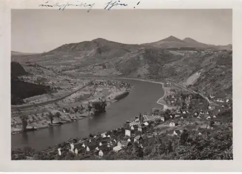 (1457) AK Salesel, Dolni Zalezly, Böhmen, Panorama 1939
