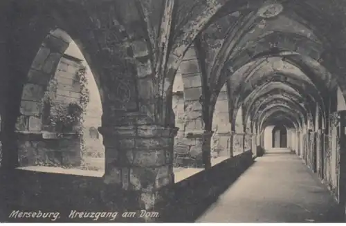 (1433) AK Merseburg, Dom, Kreuzgang