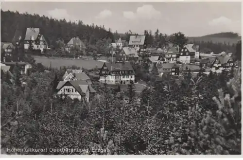 (1390) Foto AK Oberbärenburg, Erzgeb., Panorama 1939