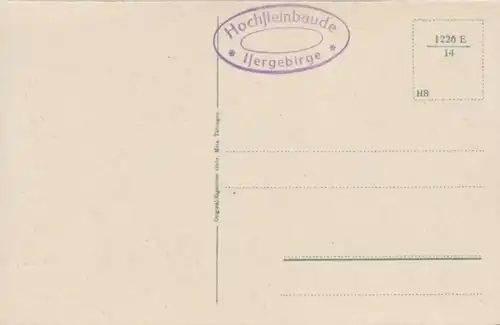 (1116) AK Hochstein im Isergebirge 1910er