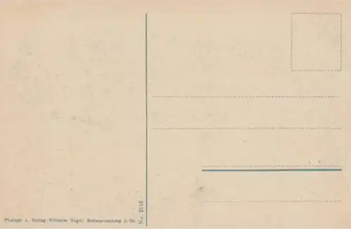 (1371) AK Oberwiesenthal, Panorama, Fichtelberg, vor 1945