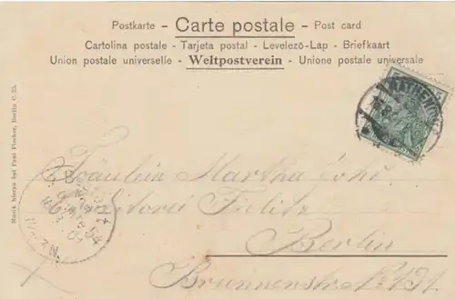 (1358) Künstler AK Carl Zewy, Liebster, glaube mir! I. 1901