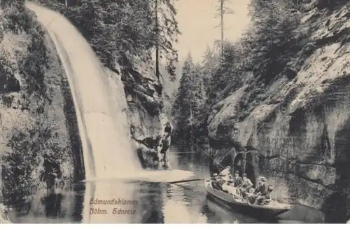 (1081) AK Edmundsklamm, Böhmische Schweiz 1910er