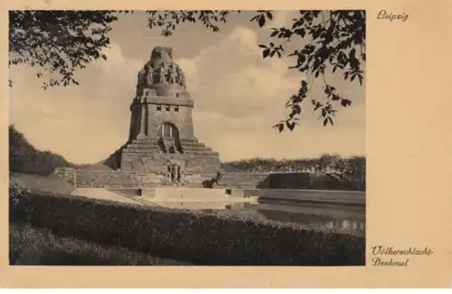 (1317) AK Leipzig, Sachsen, Völkerschlachtdenkmal 1936