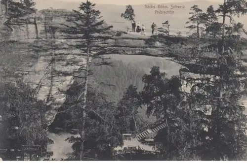 (1078) AK Prebischtor, Böhmische Schweiz 1930