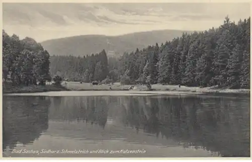 (1072) AK Bad Sachsa, Schmelzteich 1936
