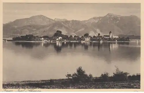 (1070) AK Fraueninsel im Chiemsee vor 1945