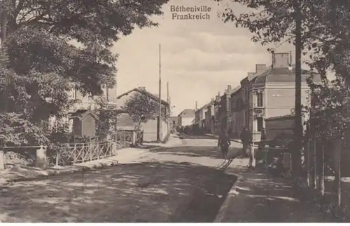 (1272) AK Betheniville, Ortsansicht, vor 1945