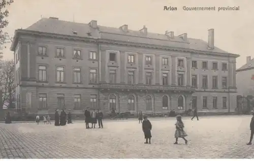 (1240) AK Arel, Arlon, Provinz Regierungsgebäude, Feldpost 1915