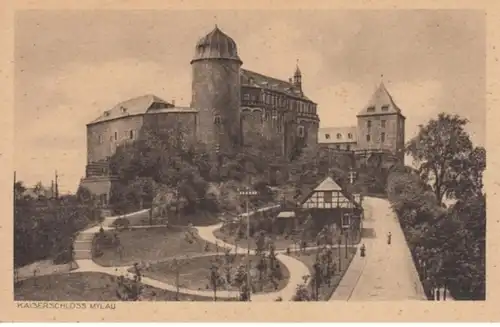 (1239) AK Mylau, Kaiserschloss, vor 1945