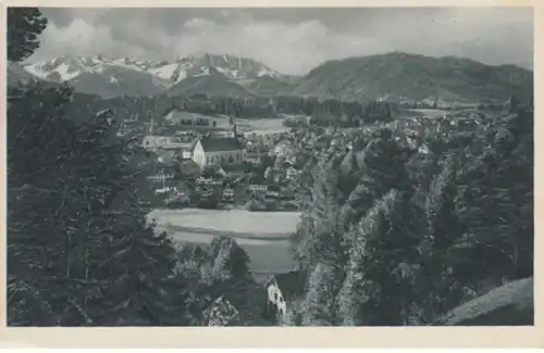 (1176) AK Bad Tölz, Badeteil, Benediktenwand, Blomberg 1928
