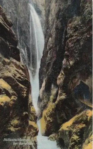 (964) AK Höllentalklamm, Wettersteingeb. 1921