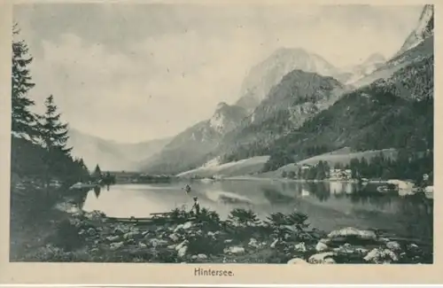 (844) AK Hintersee, Ramsau, vor 1945