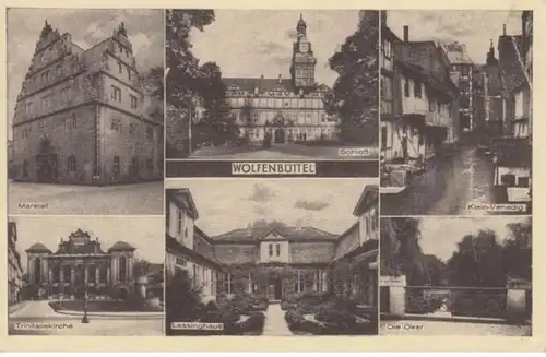 (770) AK Wolfenbüttel, Niedersachsen, Mehrbild, vor 1945