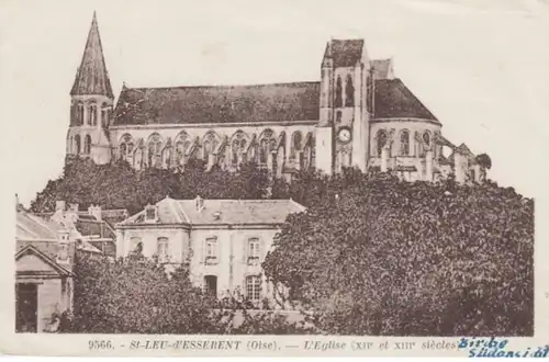 (751) AK Saint-Leu d'Esserent, Kirche 1944