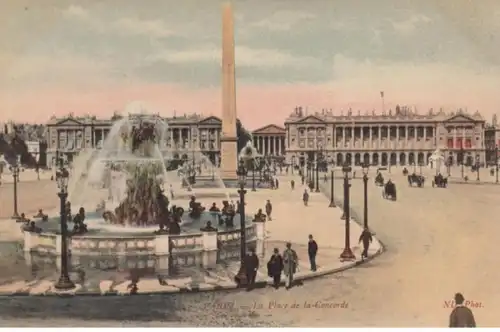 (747) AK Paris, Place de la Concorde, um 1910
