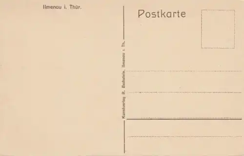 (744) AK Ilmenau, Knöpfelstaler Teich 1910/20er