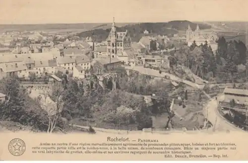 (717) AK Rochefort, Belgien, Panorama, vor 1945