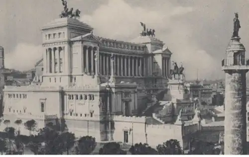 (705) AK Rom, Roma, Denkmal Viktor Emanuel II. 1944