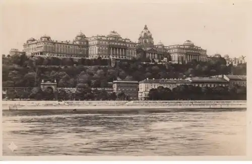 (691) Foto AK Budapest, Königliche Burg 1929