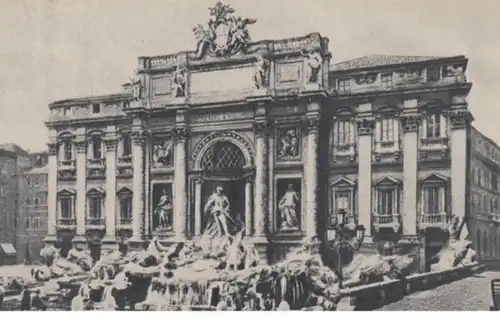 (682) AK Rom, Roma, Trevi Brunnen, Fontana di Trevi 1944