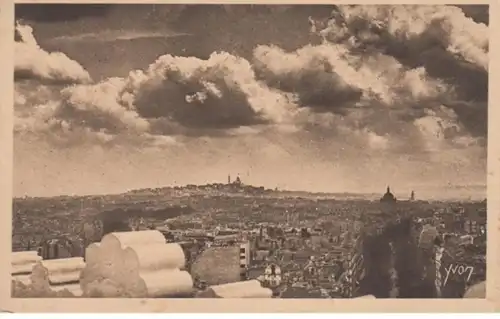 (670) AK Paris, Blick auf Montmartre, vor 1945