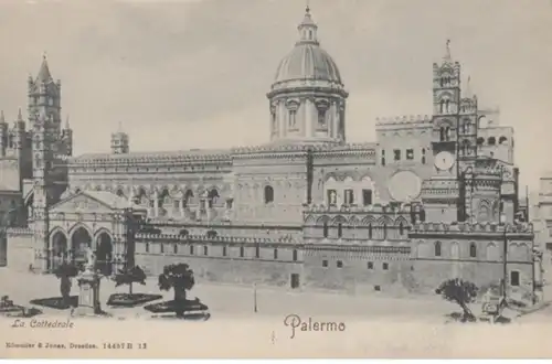 (662) AK Palermo, Sizilien, Kathedrale, vor 1945