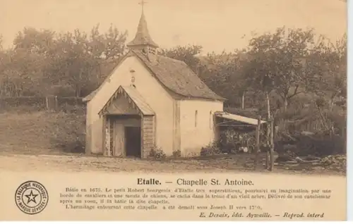 (599) AK Etalle, Kapelle St. Antoine, vor 1945